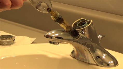 my faucet is leaking at the base|Bathroom Faucet: Leaking Around the Base of the Faucet